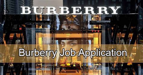 burberry employee|burberry careers canada.